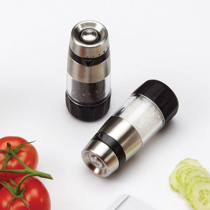 OXO Good Grips Accent Mess-Free Pepper Grinder, Silver