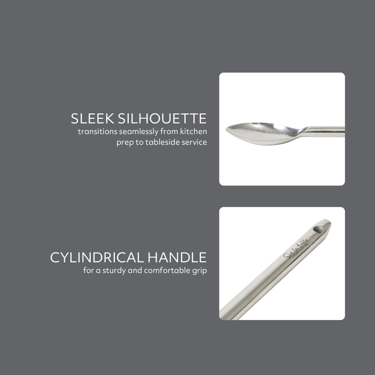 Sur La Table Kitchen Essential Steelhaus Stainless Steel Kitchen Spoon
