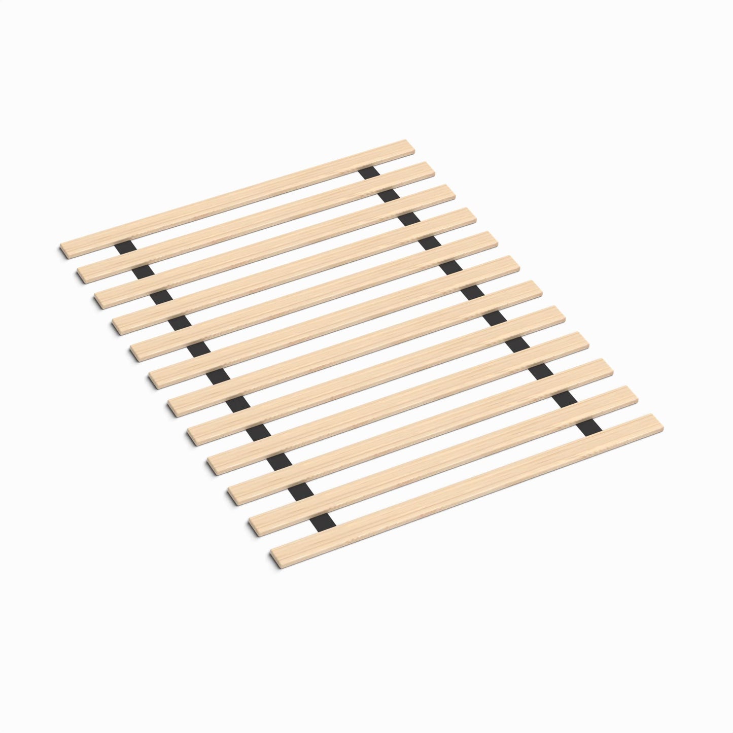 Continental Sleep, 0.68-Inch Horizontal Wooden Bunkie Board/Bed Slats, Enhance Mattress Support, Twin(39"), Beige