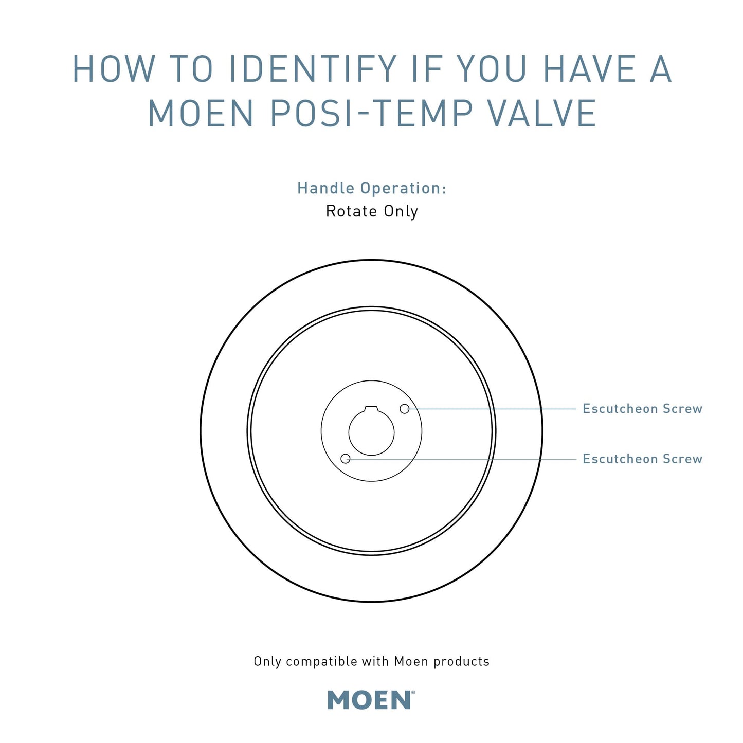 Moen T8342EP15 Commercial Posi-Temp Pressure Balancing Eco-Performance Shower and Handshower Trim, Valve Required,s, Chrome