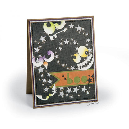 Sizzix Thinlits Dies Swirling Stars by Tim Holtz, 9-Pack, One Size, Multicolor - 663095