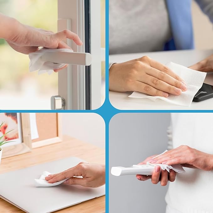Perfect Stix White MultiFold Paper Towels- Total 4000 Towels. 9.2 x 9.2 Sheets.