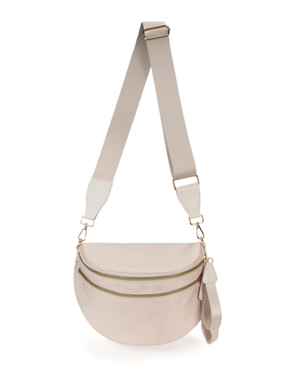 Spacious Nylon Crossbody Bag Bum Bag Handbags Wallets Purses Trendy Shoulder Bag for Women