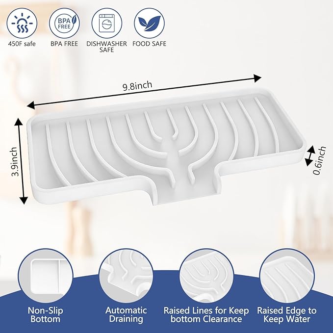 Silicone Sponge Holder for Kitchen Sink
