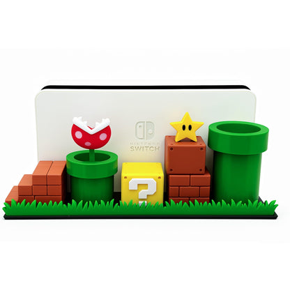 Game Card Holder for Nintendo Switch – 13-Slot Cartridge Case, 3D Printed Retro Question Mark Style, Fits All 1st & 2nd Gen Game Cards, Yellow Organizer Box for Switch, Cool Gamer Gift & Desk Decor