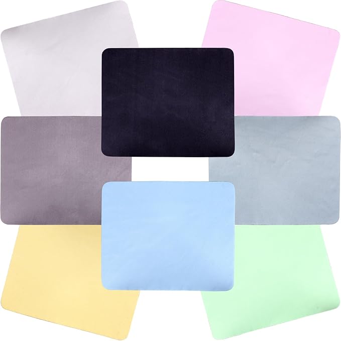 8 Pack Multicolor Premium Microfiber Cleaning Cloths&Wipes