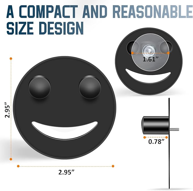 Stainless Steel Smiley Face Sponge Holder, Kitchen Accessories Decor