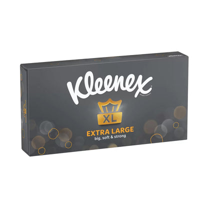 Kleenex Extra Large Facial Tissue for Men 2ply 90 Sheets, Pack of 6