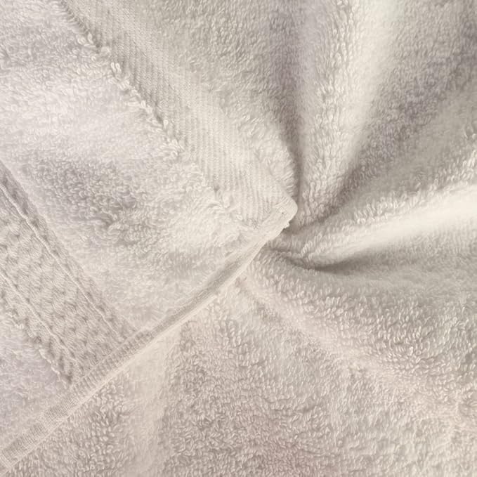 SUPERIOR Egyptian Cotton Pile Hand Towel Set of 4, Ultra Soft Luxury Towels