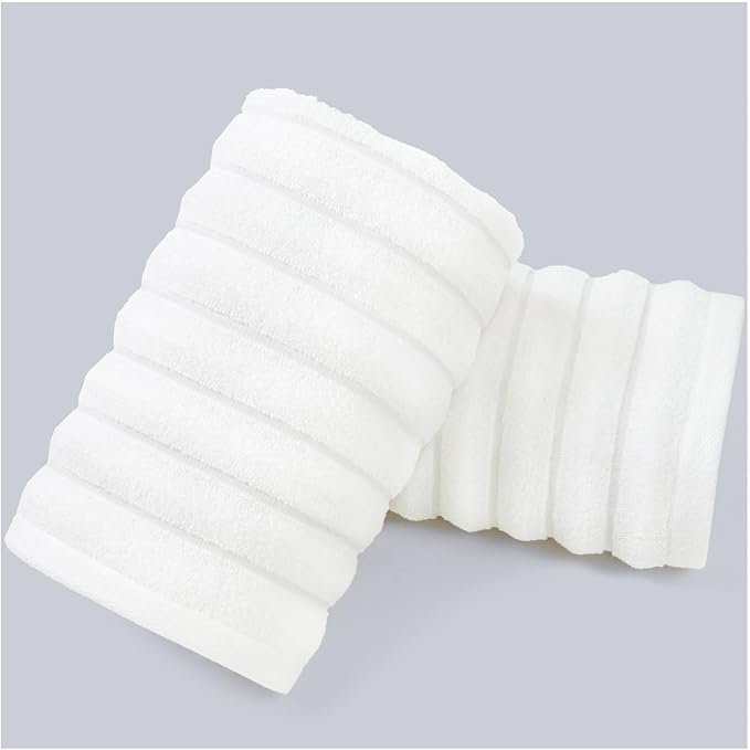 Jacquotha Luxurious 2-Pack Ribbed Striped Hand Towels – Hotel & Spa Premium