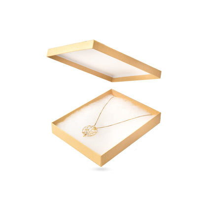 Jewelry Gift Boxes 6 Pack 7x5.5x1 inch Cardboard Jewelry Box, Cotton Filled Small Jewelry Gift Boxes With Lids | For Jewelry Packaging Bracelet, Necklace, Earring, Gift Boxes For Presents (Brown)