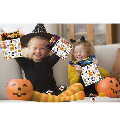 Halloween Bingo Game Party Supplies For Kids 24 Player