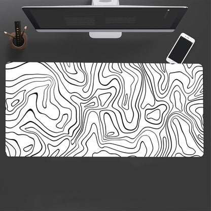 Rcege Large Mouse Pad for Desk - Gaming Mouse Pad with Non-Slip Base Stitched Edges, Desk Mat for Keyboard and Mouse