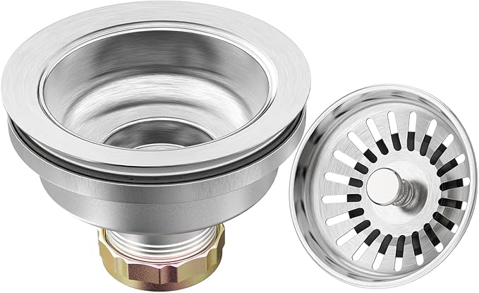 KONE Sink Drain Assembly, Kitchen Sink Drain Strainer Kit