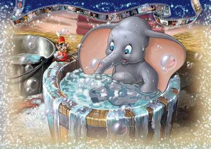 Ravensburger - Disney Memorable Moments - Spectacular 40000 Piece Jigsaw Puzzle - Bold Imagery of Favorite Characters - Cinderella, Bambi & More - Puzzles for Adults