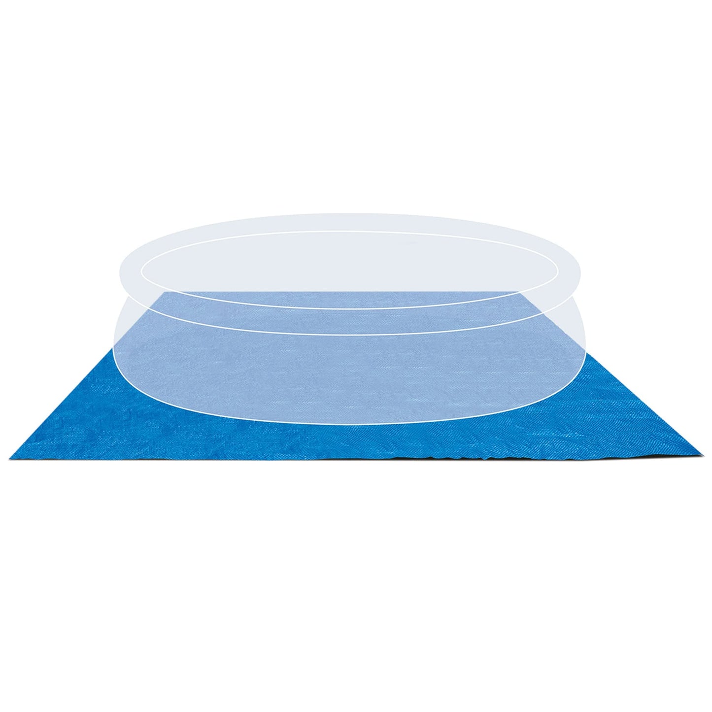 Intex Ground Cloth for Swimming Pools Blue , 472 x 472 cm