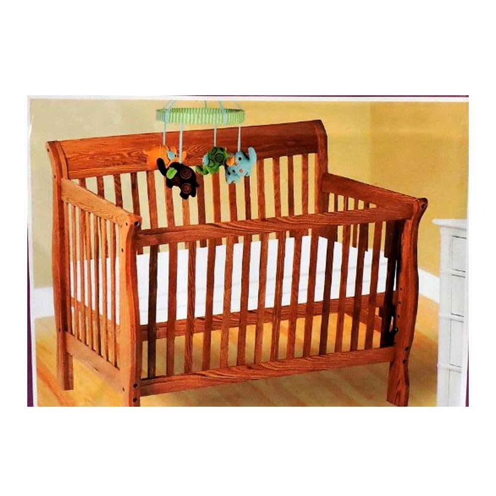 Deluxe Vinyl Zippered Crib Mattress Cover Full Encasement 28" x 52" Standard Size Waterproof White