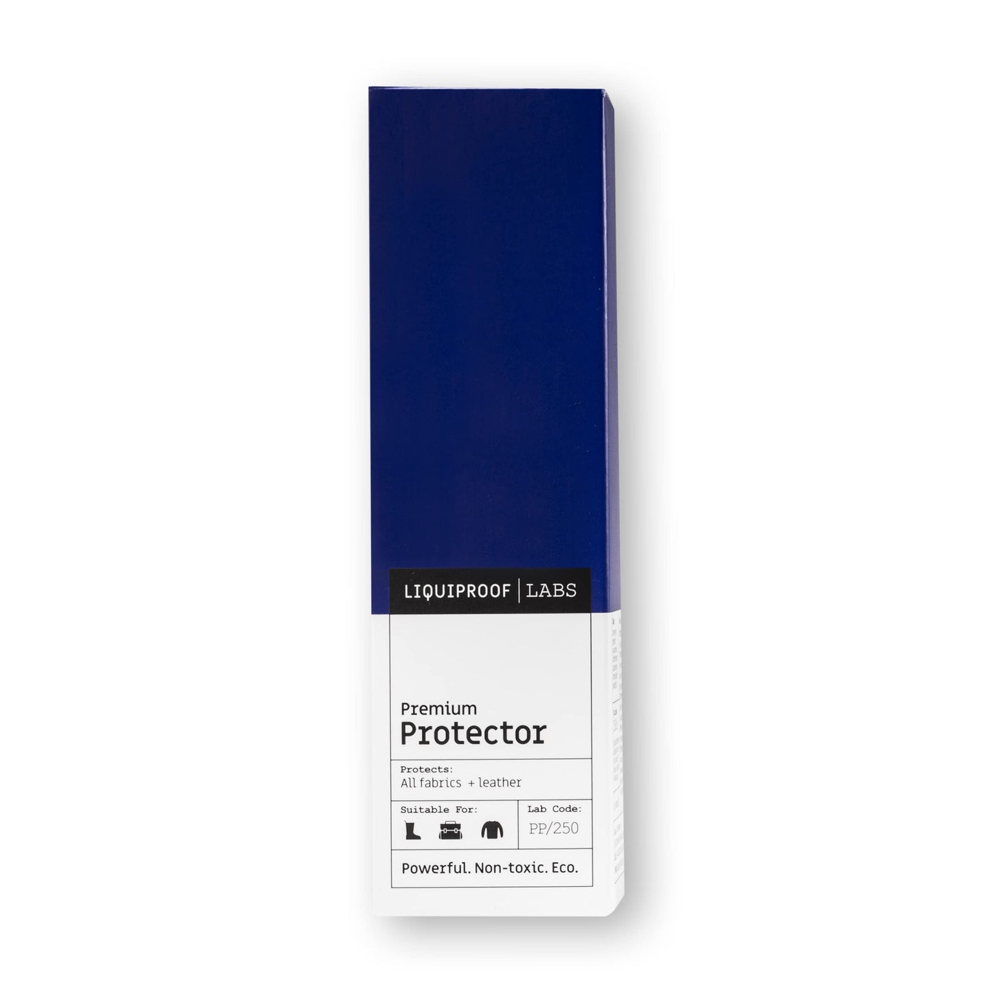 Liquiproof LABS Premium Protector Spray 250ml long lasting waterproof and stain protection for leather, suede, nubuck, sheepskin and fabrics. For shoes handbags trainers boots clothes