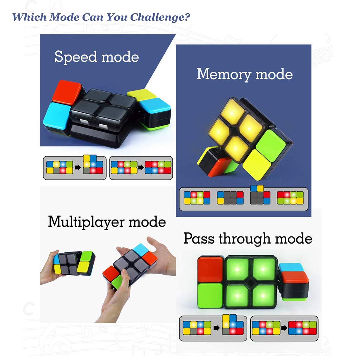 Magic Electronic Music Novelty Puzzle Game for Teens Kids