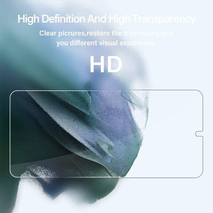 Galaxy S21 Tempered Glass Screen Protector + Camera Lens Protector [ 2 + 2 Pack ][Case Friendly] [Anti-Scratch] [Ultrasonic Fingerprint Unlock] Clear HD Glass Protective Film for Samsung Galaxy S21