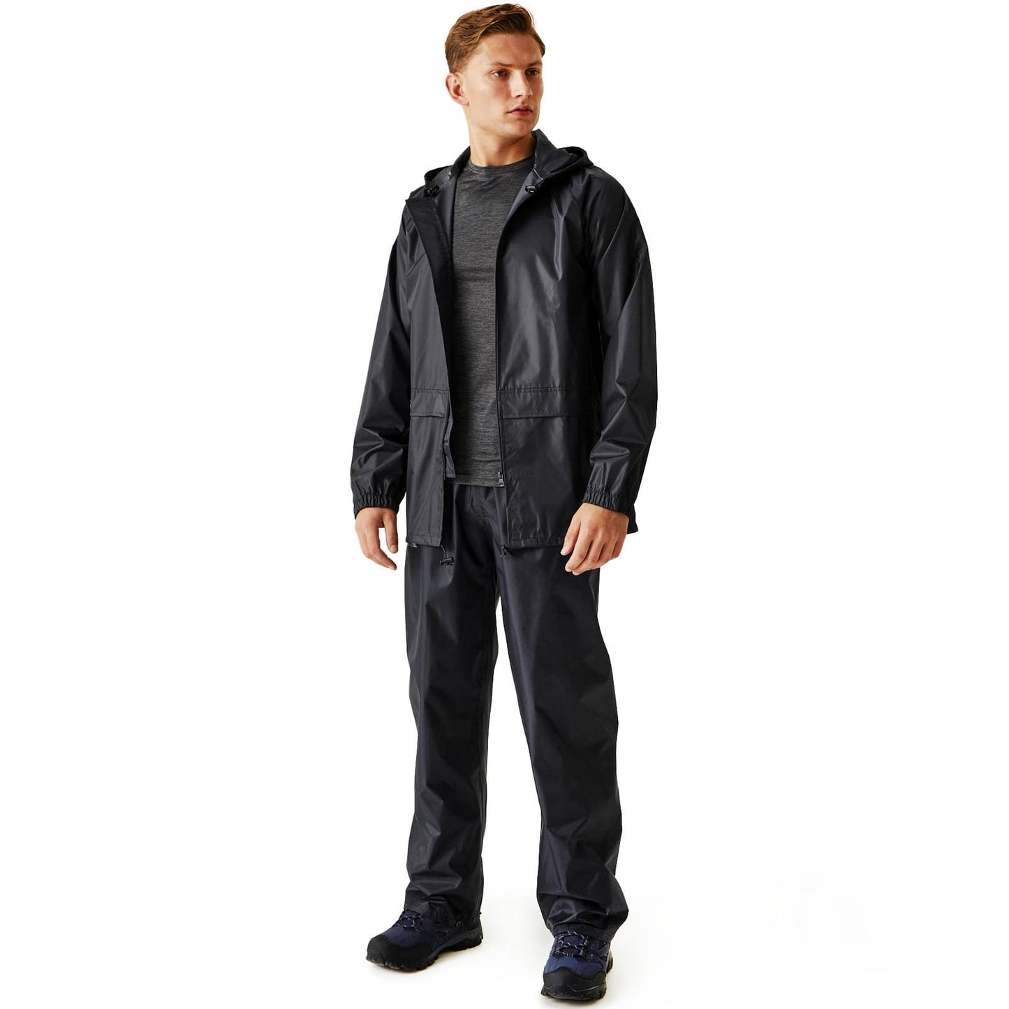 Regatta Mens Stormbreak Jacket Waterproof Shell with Hood, Taped Seams & Windprood - Perfect for Outdoors, Walking, Hiking & Camping