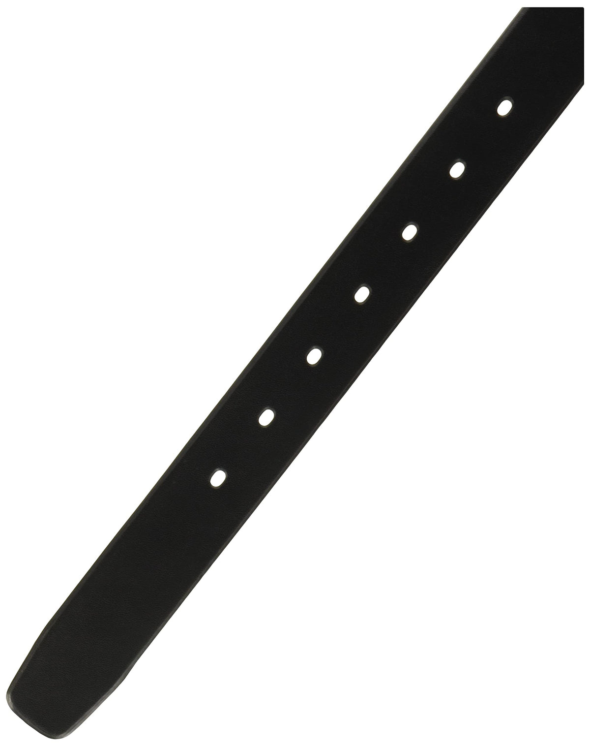 Perry Ellis Men's Tubular Leather Dress Belt (Sizes 30-44 Inches), 001 Black, 40