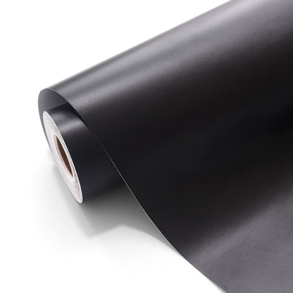 VINYL FROG Black Permanent Vinyl Matte Self Adhesive Vinyl Roll 12'' x 10ft Craft Vinyl for Mug Cup Window Home Decors