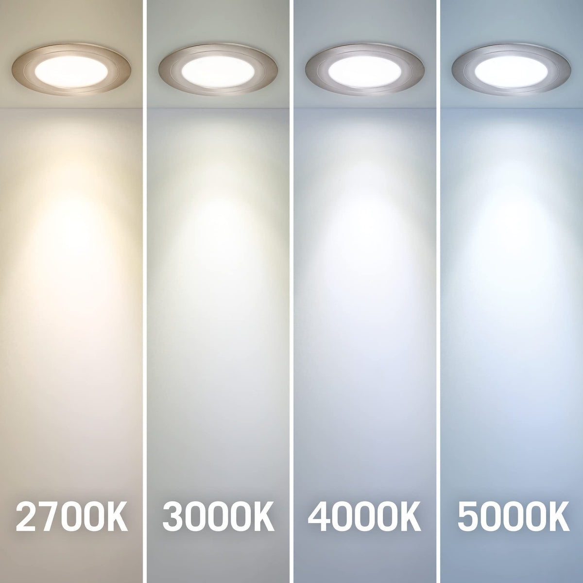 Armacost Lighting PureVue 233412 Dimmable LED Puck Light - Soft Bright White, White Finish