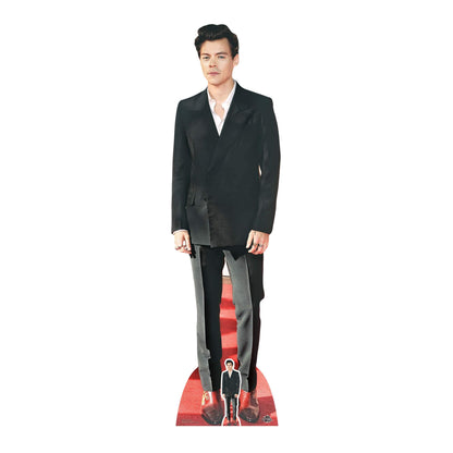 Star Cutouts Ltd Harry Styles Red Shoes Post 1 Direction Lifesize Cardboard Cutout Height 182cm for Fans, Friends & Family, CS734, 3 x 49 x 182 cm