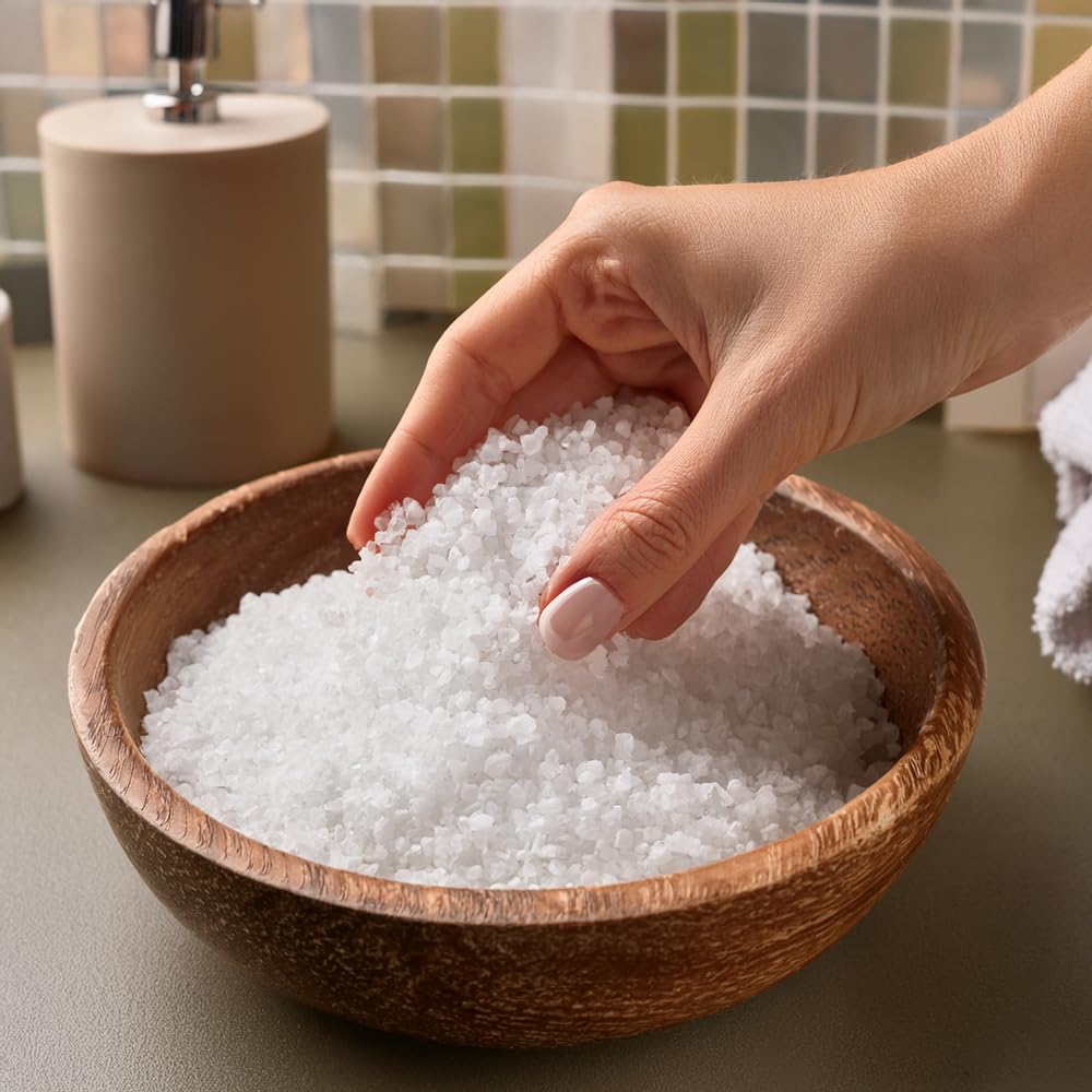 Mom Bomb Pink Himalayan Epsom Salt Bath Soak - Unscented – Natural Magnesium Salt with Essential Oils – Relaxing Aromatherapy for Stress Relief, Muscle & Foot Soak – Made in USA, 3 lbs