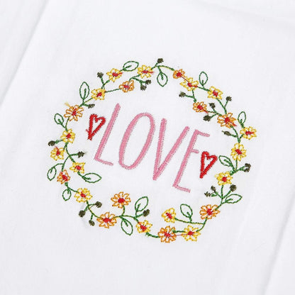 Vintage Handmade Gift Set Includes Multi-Functional Jar Opener and Love Embroidered Kitchen Towel for Moms, Housewives, and Loved Ones Stylish, Practical Picnic Basket