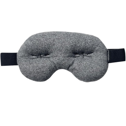Brownmed IMAK Eye Pillow - Sleep Mask with ErgoBeads for Pain Relief - Cooling & Relaxing Sleep Aid - Black