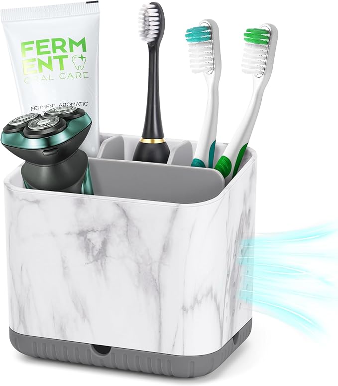 Toothbrush Holders for Bathrooms, Tooth Brush Holder for Bathroom Countertop