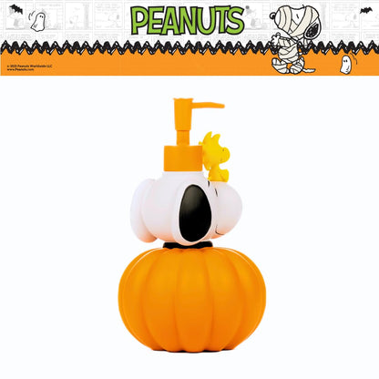 Peanuts Snoopy Halloween Pumpkin Soap/Lotion/Hand Sanitizer Resin Pump Dispenser, 10.01 Ounces, (Officially Licensed Product) by Franco Collectibles