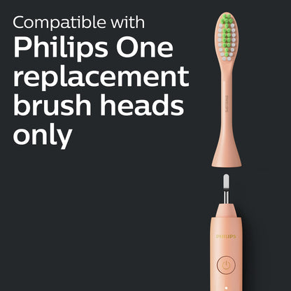 Philips Sonicare One by Sonicare Rechargeable Toothbrush, Shadow, HY1200/26
