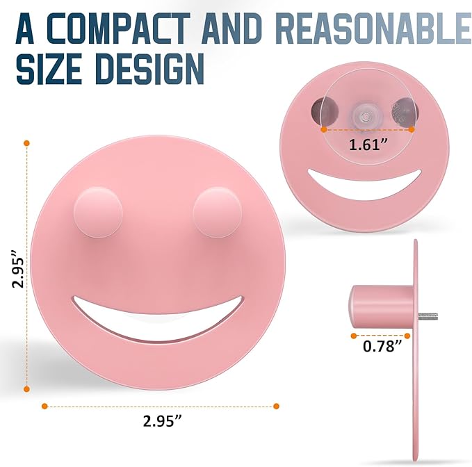 Stainless Steel Smiley Face Sponge Holder, Kitchen Accessories Decor