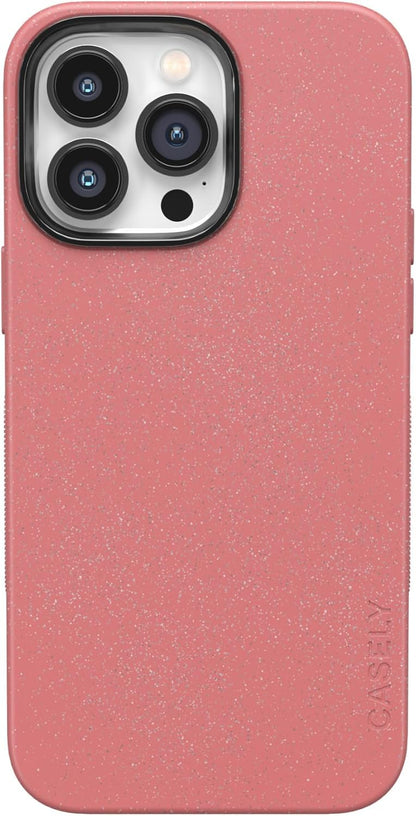Casely iPhone 14 Pro Case | Opposites Attract | Day & Night Mountains | Compatible with MagSafe | Bold Protective Design