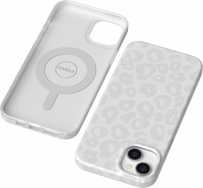 Casely iPhone 14 Case | Fit Check | Neutral Checkerboard | Compatible with MagSafe | Classic Ultra Slim Design