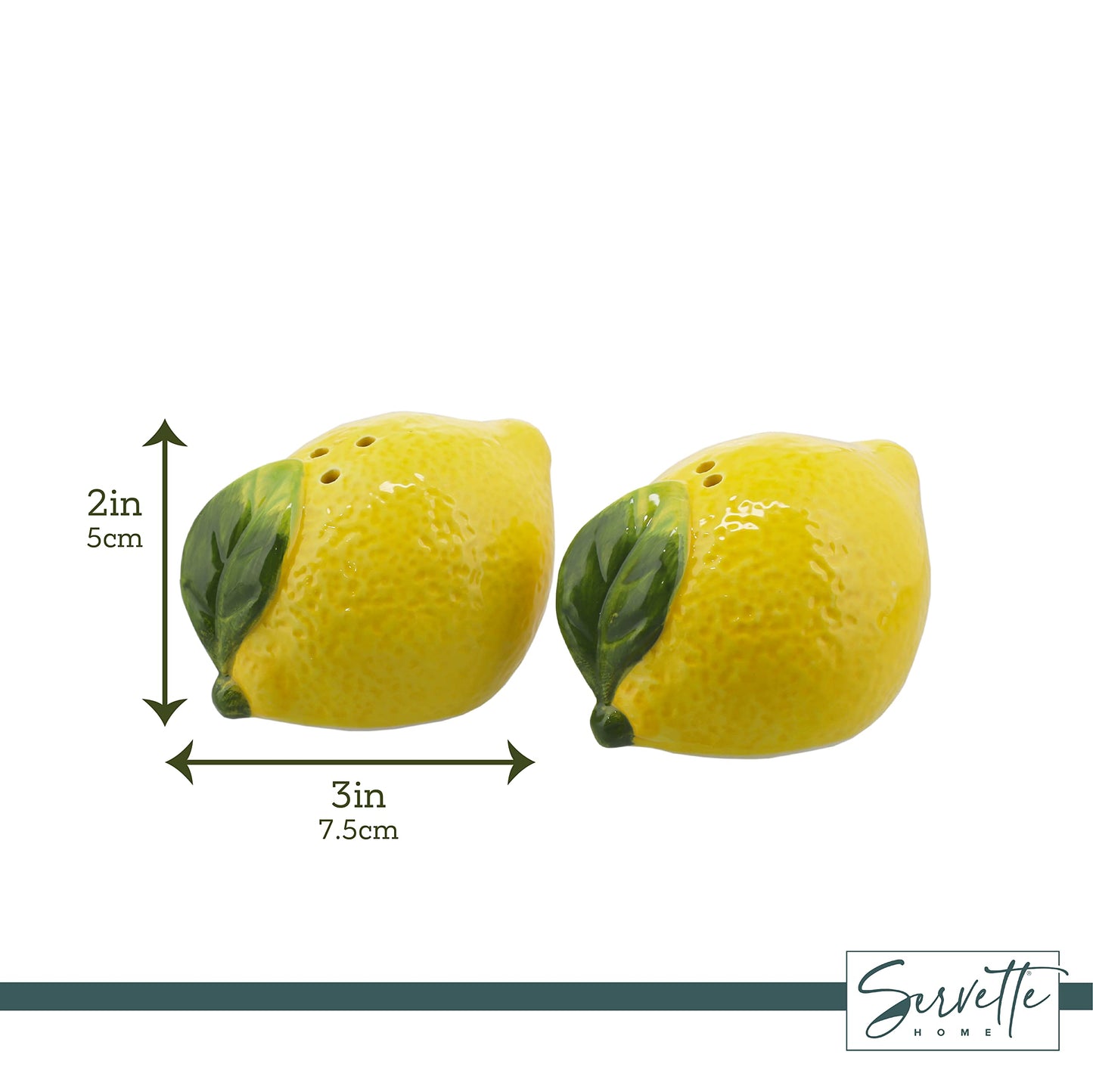 Servette Home Lemon Salt and Pepper Shakers