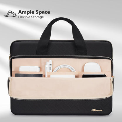KIZUNA Laptop Sleeve Case 15.6 Inch Computer Bag Carrying Handbag for 16" MacBook Pro Air M1 M2 Max/16 Lenovo IdeaPad Flex 5i/15" IdeaPad Gaming 3i /Slim 3i /Pro 5i/HP Envy x360 15/Dell XPS 15