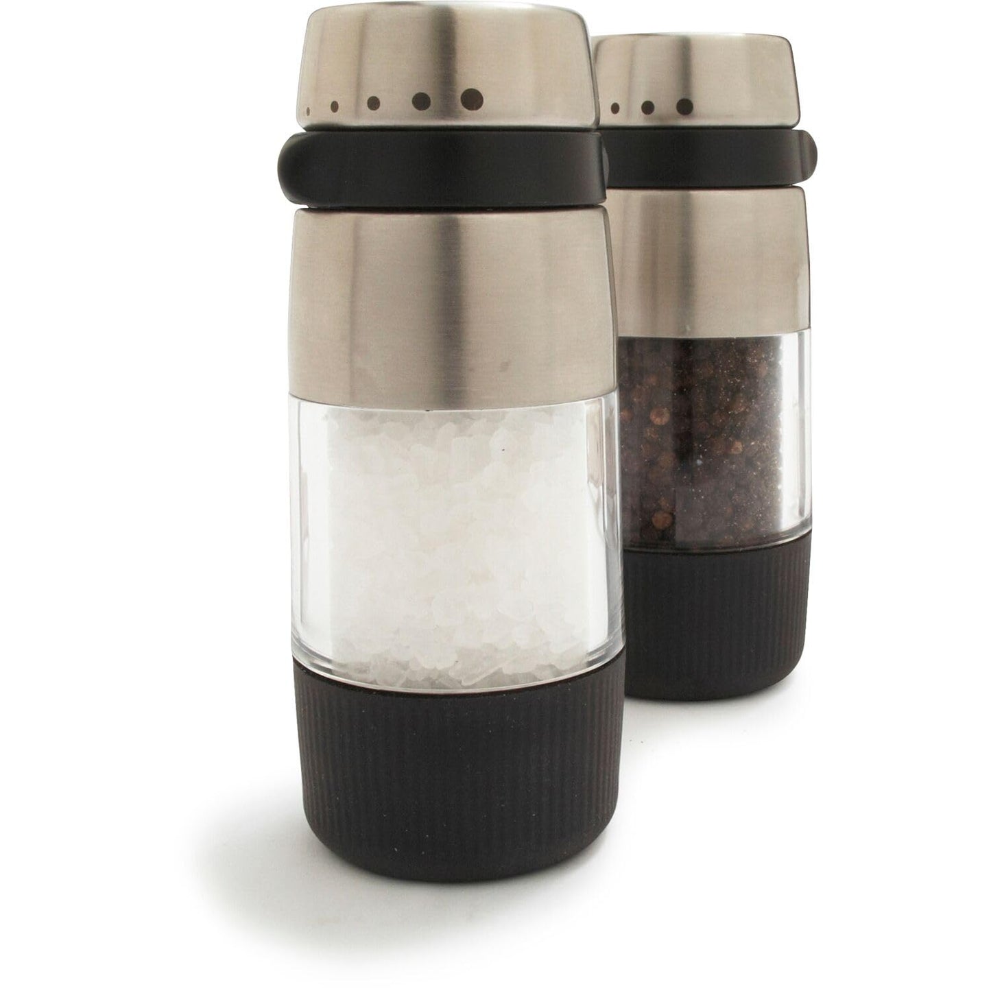 OXO Good Grips Accent Mess-Free Pepper Grinder, Silver