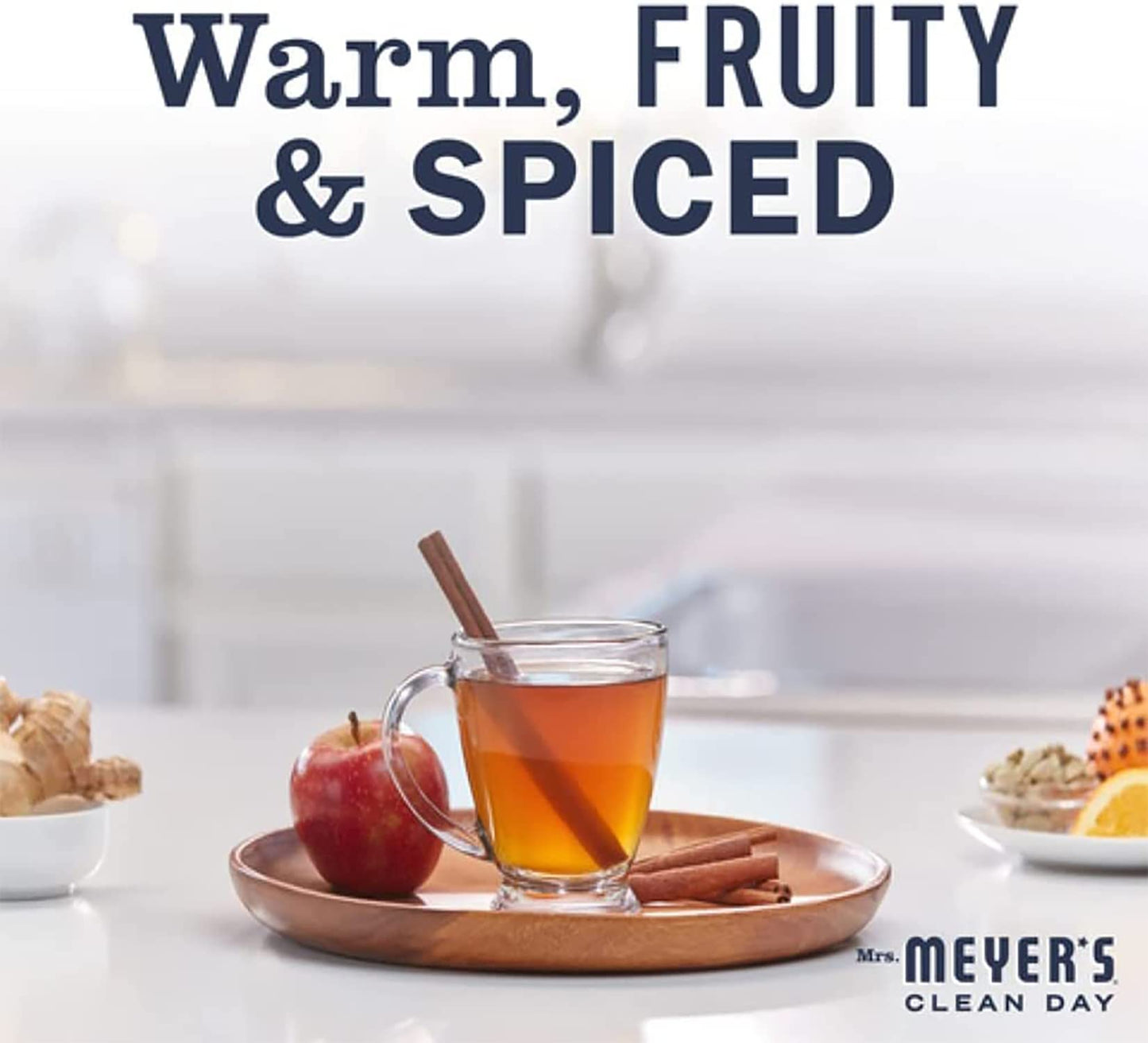 Mrs. MEYER'S CLEAN DAY Hand Soap Variety Pack, 1 Apple Cider, 1 Acorn Spice, 2 CT