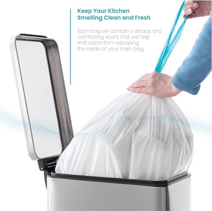 Home Zone Living 8 Gallon Kitchen Trash Bags