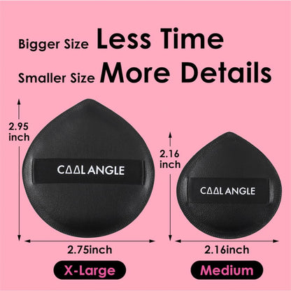 5Pcs Makeup Sponge For Foundation Concealer And Powder, Latex Free Blender Sponge For Natural And Easy Makeup Soft Long-lasting And Beginner-friendly, Green, Medium
