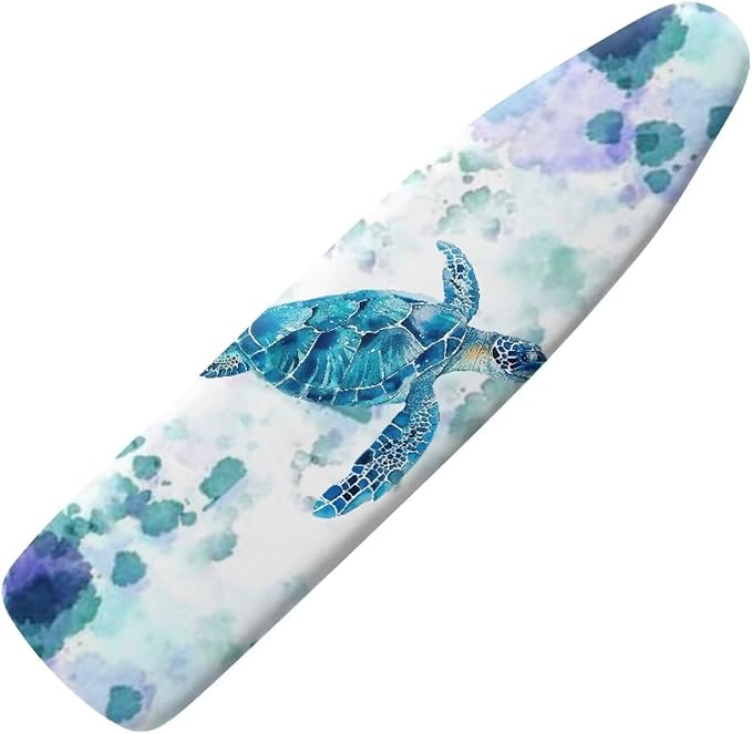 Boho Sea Turtle Ironing Board Cover and Pad Heat Resistance & Resist Scorching