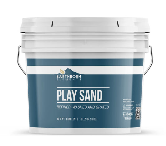 Earthborn Elements Play Sand (1 Gallon), Building & Molding, Indoor & Outdoor (160 Ounce)