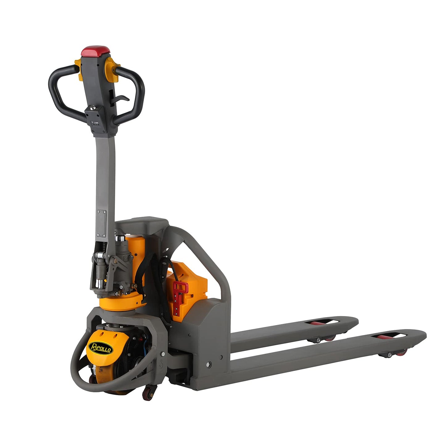 APOLLOLIFT Full Electric Lithium Pallet Jack 3300Lbs Capacity 45"x21" Forks, Multi-Function Handle