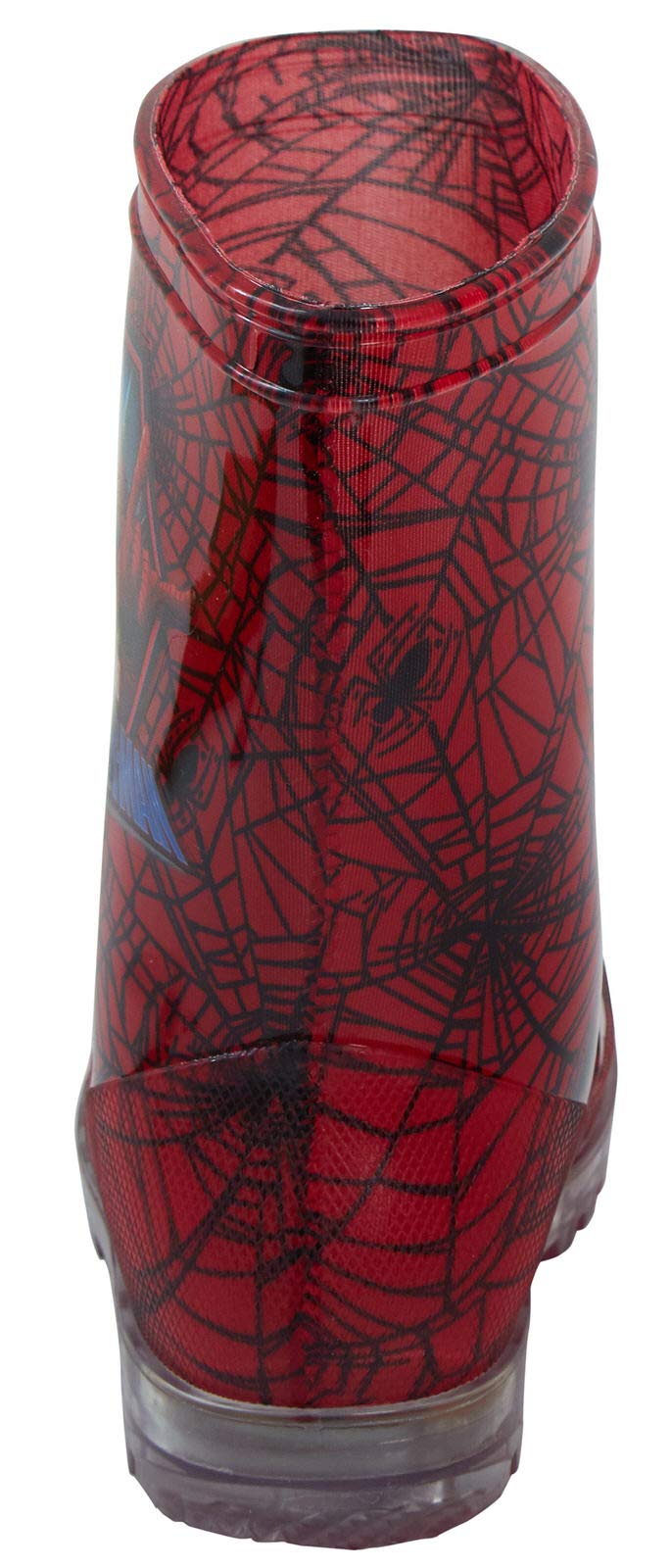 Marvel Spiderman Light Up Wellington Boots 10 UK Child