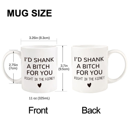 Valentines Galentines Day Gifts for Her - 12oz Funny Coffee Mug for Best Friend Girlfriend Besties BFF Mom Grandma Wife Sister Gifts from Sister Valentine's Birthday Mothers Day Present for Mom Women