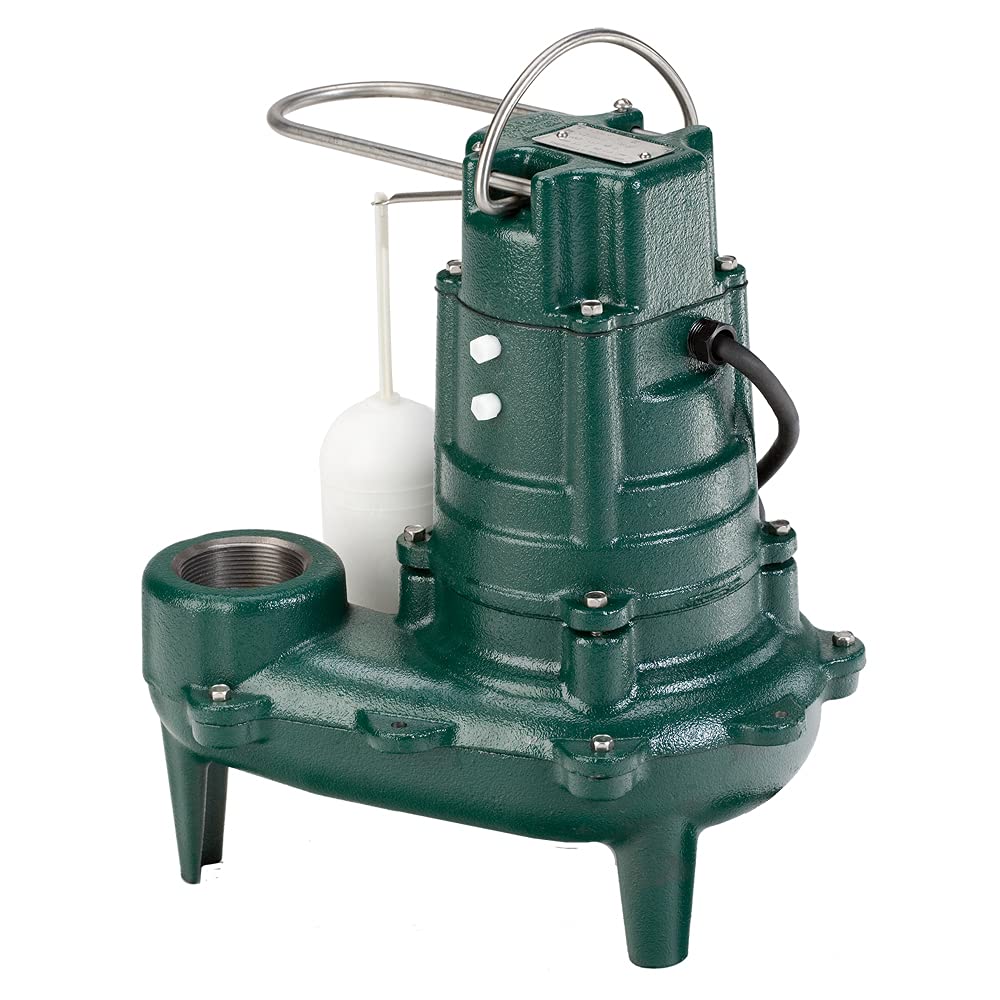 Zoeller 267-0006 M267-25 2-inch Sump Pump with 25 foot cord, 1/2 Horsepower